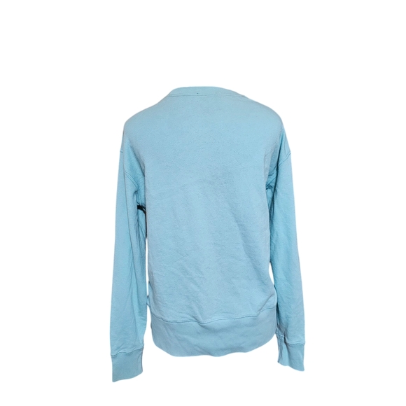 Large Logo Ralph Lauren Light Blue Sweatshirt Size SP - Picture 4 of 7